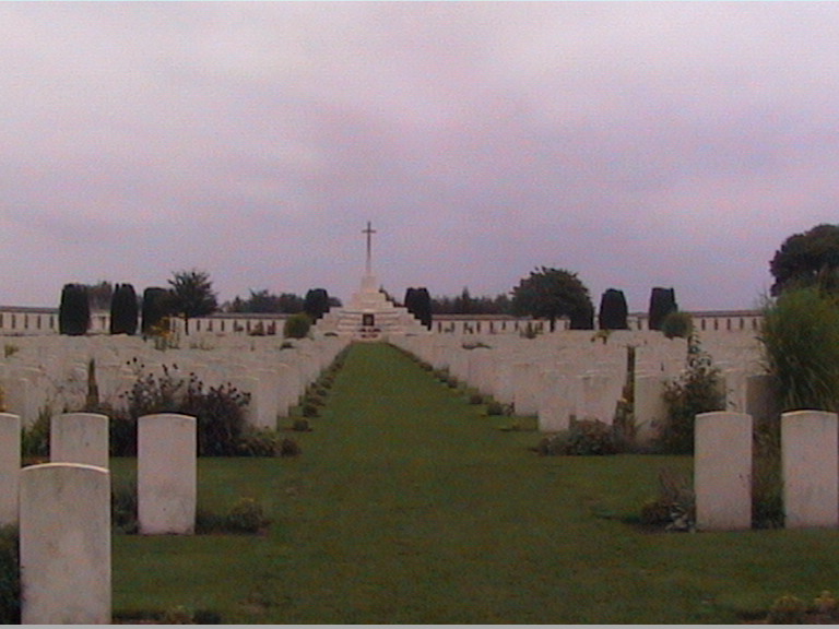 Entrance to the Tyne Cot Memorial