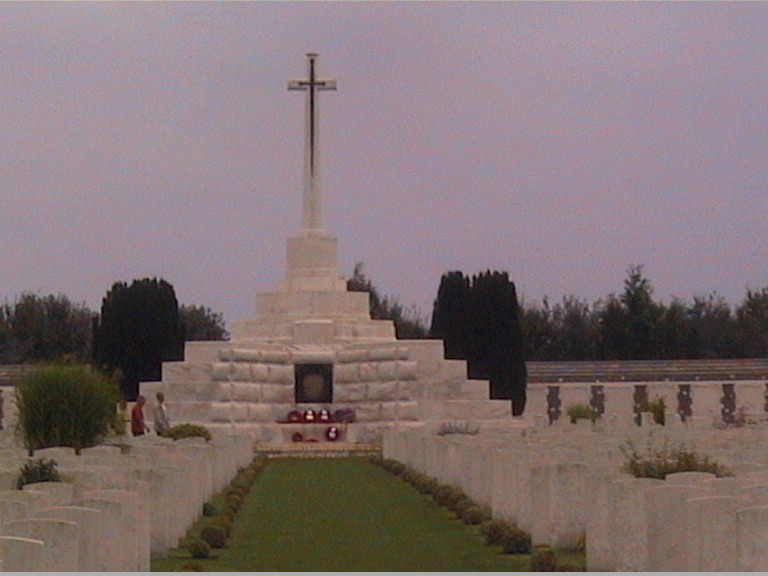 Entrance to the Tyne Cot Memorial